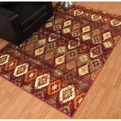 Randolph Synthetic Geometric Indoor Rug