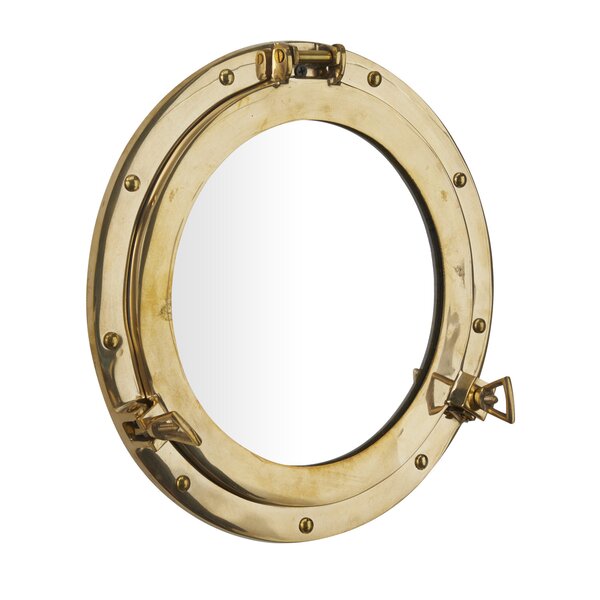 Brass Porthole Mirror Wayfair