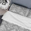 Ensemble de housse de couette transitionnelle Grey Damask Glamour Charm I-109160943