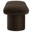Banc en velours Orla Performance taupe-106273826