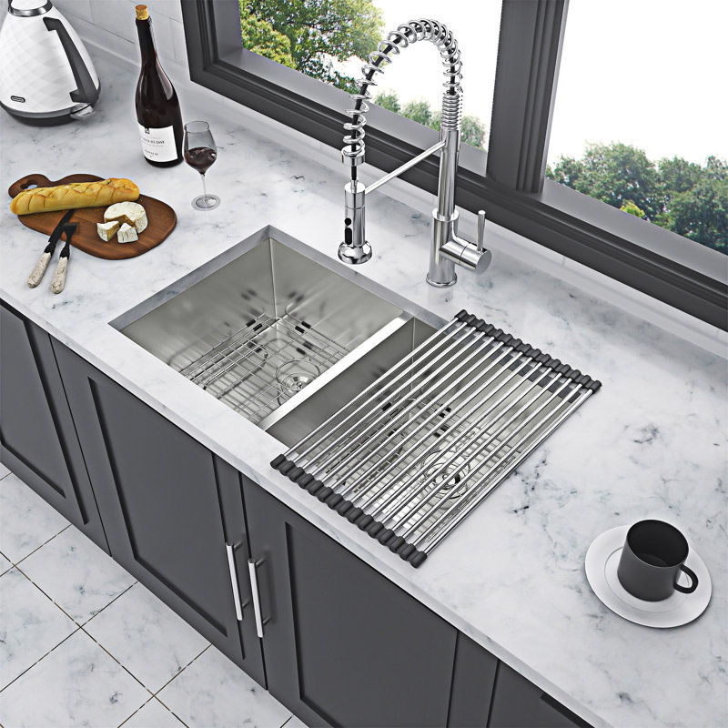 Undermount Double Bowl Kitchen Sink