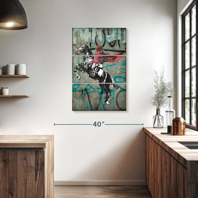Sireci Napoleon Crossing Alps, 38" H x 24" W