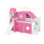 Lit mezzanine simple avec tente et tour-340305662-340305651
