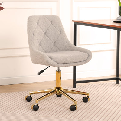 Chaise de salle à manger moderne en tissu de velours à pattes dorées avec pieds dorés (ensemble de 1)