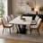 Faux Leather Upholstered Solid Back Side Chair-2058253085