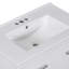 Meuble-lavabo de 30 po avec lavabo en céramique, armoire de salle de bain simple moderne avec 2 portes et une tablette, portes à fermeture douce-1073632275