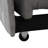 Folding Ottoman Sofa Bed Gray