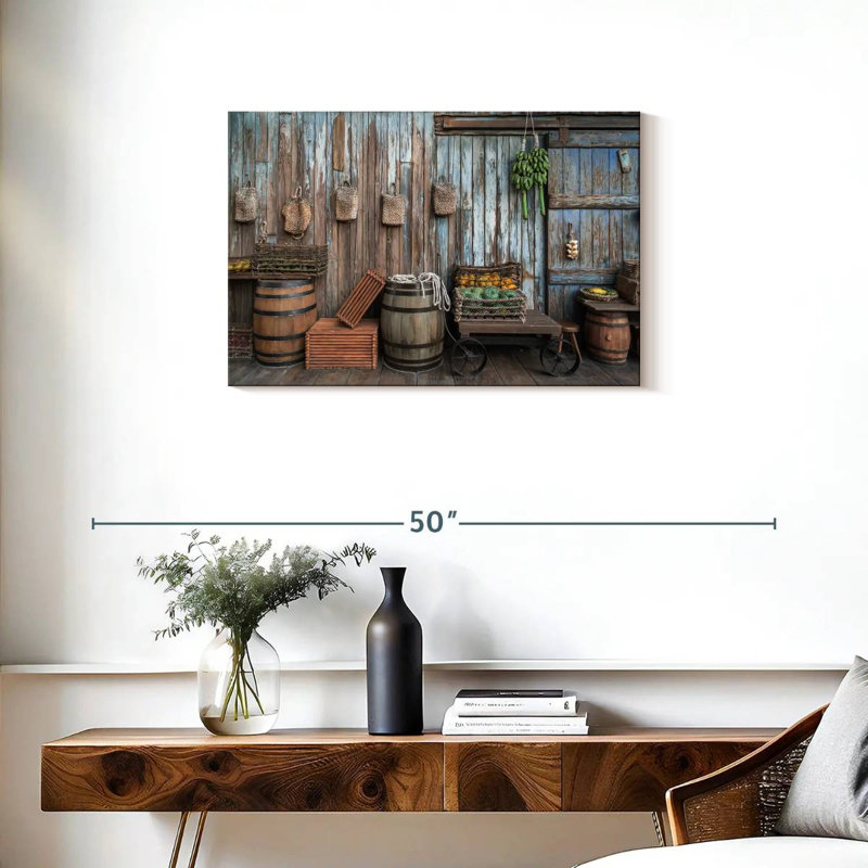 Lilie Rustic Fruit Stands, 20" H x 30" W