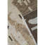 Abstract Area Rug in Camel