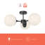 Plafonnier semi-encastré 3 lumières 25,875 po Nouveau-66310874