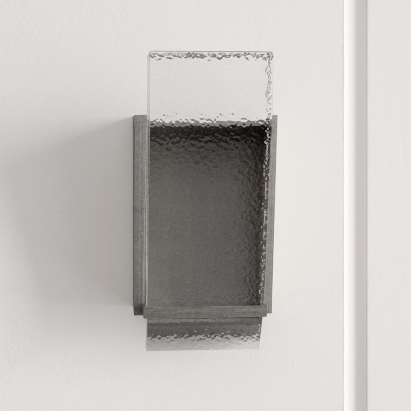 Crownstone 1 - Light Flush Mounted Sconce, Silver