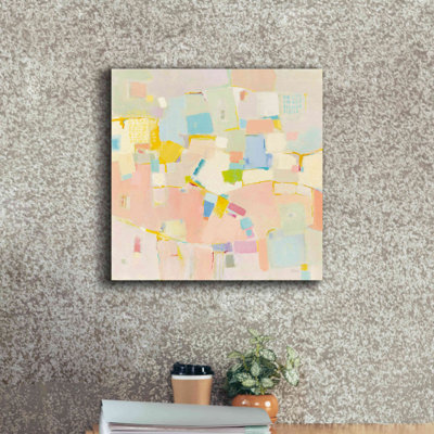 Block Party - peinture sur toile tendue