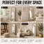 Aluminium Arch Freestanding and Wall Full Length Mirror