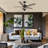 Huntley 52-inch Ceiling Fan with Remote, Light Kit Included
