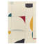Stabile Hand Tufted Wool Geometric Shapes Area Rug in Ivory/Silver/Yellow/Black-1186065590