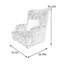 Fauteuil inclinable rembourré Tibor