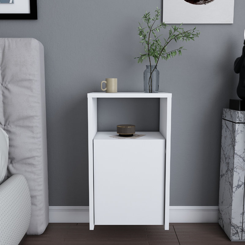 Carlin 14.1'' W Nightstand, White