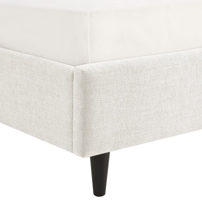 Ana Upholstered Wingback Bed