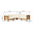30.25'' Wide L-Shaped Patio Sectional with Cushions-2603112