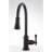 Amberley Single-Hole Pull-Down Spray Kitchen Faucet - Matte Black-117660594