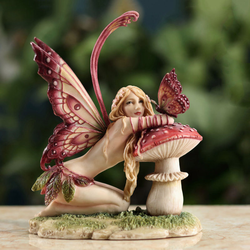 6.69 Figurine Multi-Color Poly Resin