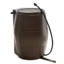 FCMP Outdoor 45 Gallons Plastic Rain Barrel and Hose