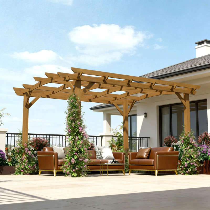 Pergola arquée, treillis de jardin pour l'extérieur