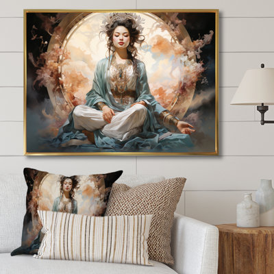 Art asiatique, bodhisattva Grace I - impression
