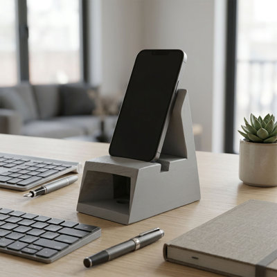 Rayne Sound Enhancing Cell Phone Holder Poplar