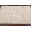 Tapis beige en laine/soie Touffeté à la main