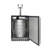 Kegco 24" Wide Dual Tap Stainless Steel Built-In Right Hinge Kegerator with Kit