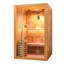 2 Person Elegant Traditional Sauna With Bluetooth