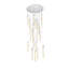 Luminaire suspendu rectangulaire à 25 lumières Aliha-1678522664