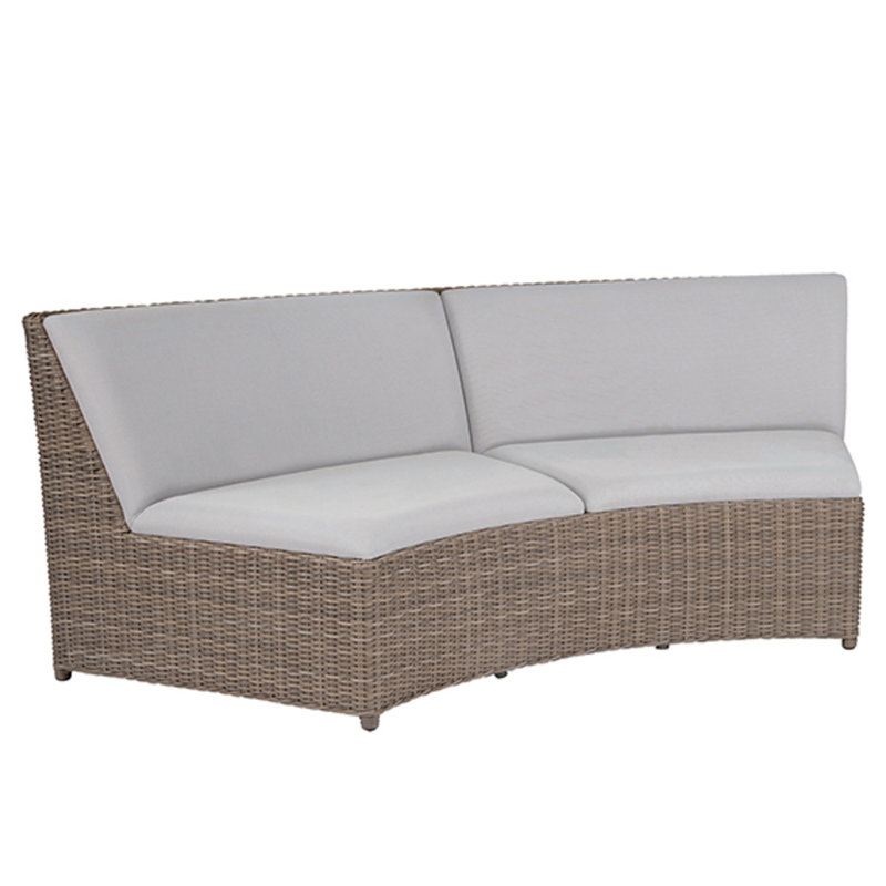 Milano Outdoor 2 - Seat Loveseat, Gray