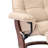Mongillo 33" Wide Swivel Ergonomic Recliner with Ottoman-1045621194