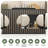 Farmhouse Square Coffee Table With Storage-1138799961