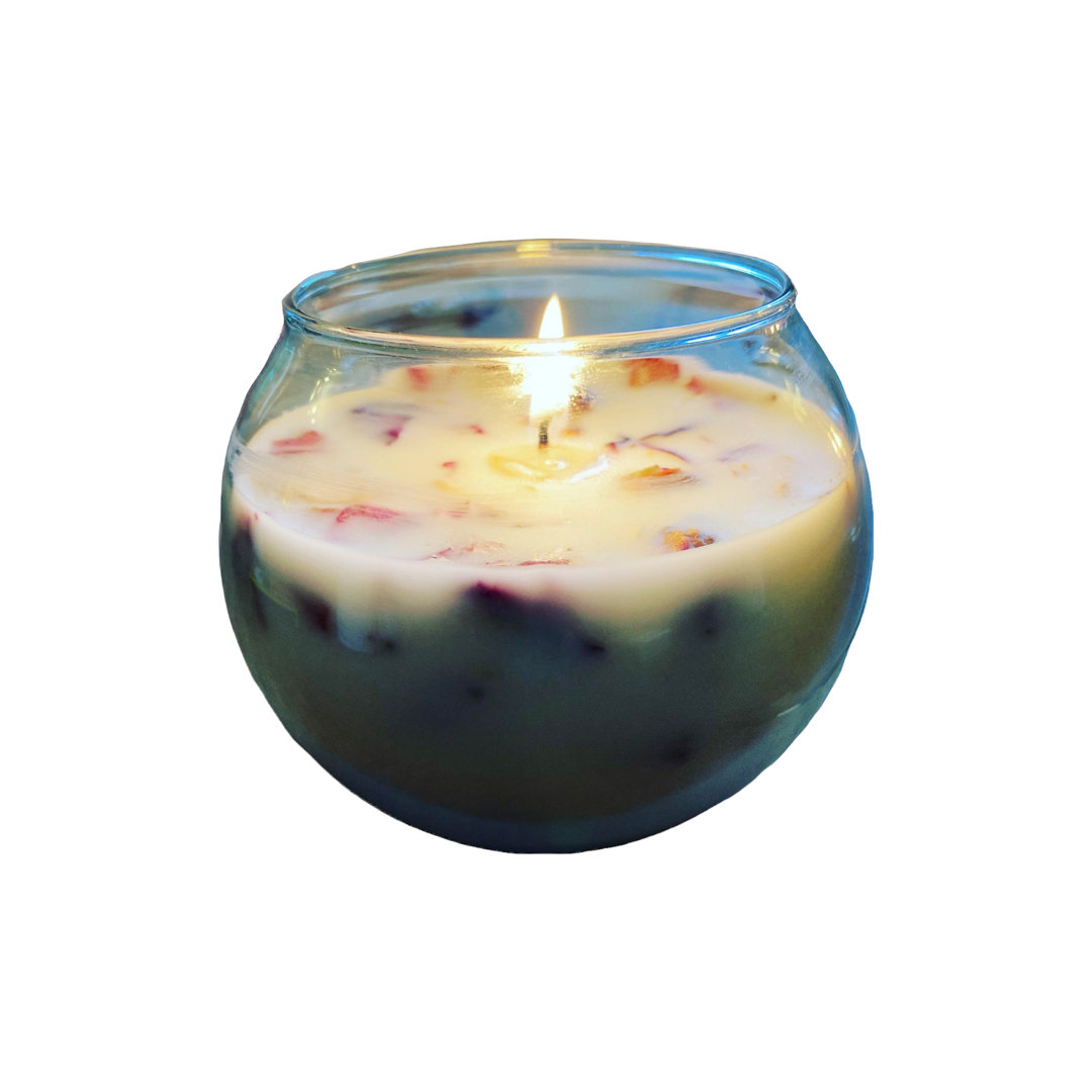 Makan Soy Wax Rose Scented Jar Candle