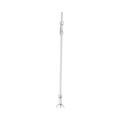 12 "(6) tiges d'extension peintes Gesso White