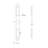 Aspen Aluminum LED Wall Light