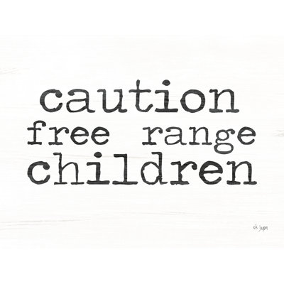 «Free Range Children» sur toile