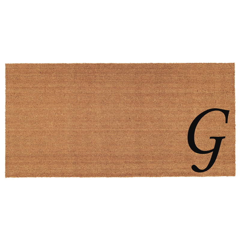 Tapis d'entrée antidérapant Zebrowski, Rectangle 3 pi x 6 pi, G
