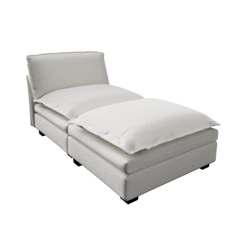 Middle Seat Frame&Back Cushion&Back Frame&Ottoman&Legs