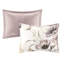 Ensemble de housse de couette 3 pièces - très grand / très grand, imprimé en coton avec motif floral, aspect doux pour la chambre à coucher, attache à boutons et coins, imprimé très grand, atmosphère élégante, fermeture, attaches,