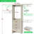 Nakada 19'' - 59" W Small Closet System with Drawers-583308186