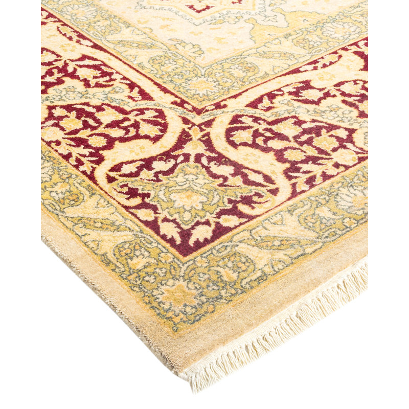 Classic One-of-a-Kind 5' 10" X 9' 2" Hand Knotted Area Rug