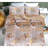 Patchwork Floral Reversible Quilt Set 100% Cotton 3 Piece Lightweight Comforter Bedding Set-1589458126-1586769035