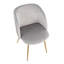 Fauteuil en velours Whitaker-1832801659