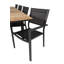 Anoki 8 - Person Teak Patio Dining Set with Extendable Rectangular Table