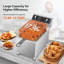 Friteuse électrique à réservoir unique 18QT 110V 3300W avec minuterie