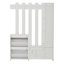Hall Tree 135cm Wide with Bench and Shoe Storage
